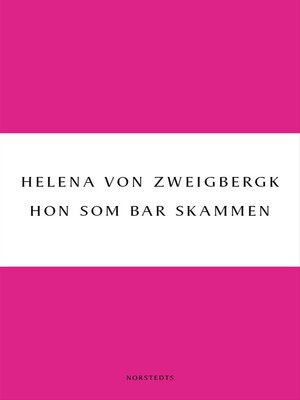 cover image of Hon som bar skammen